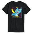 thumbnail image 1 of Disney - Lilo & Stitch - Neon Stitch - Men's Short Sleeve Graphic T-Shirt, 1 of 5