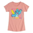 thumbnail image 1 of Disney - Lilo & Stitch - Neon Stitch - Toddler & Youth Girls Short Sleeve Graphic T-Shirt, 1 of 5