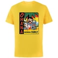 thumbnail image 1 of Disney Lilo & Stitch Ohana Means Family - Short Sleeve Cotton T-Shirt for Adults - Customized-Yellow, 1 of 5