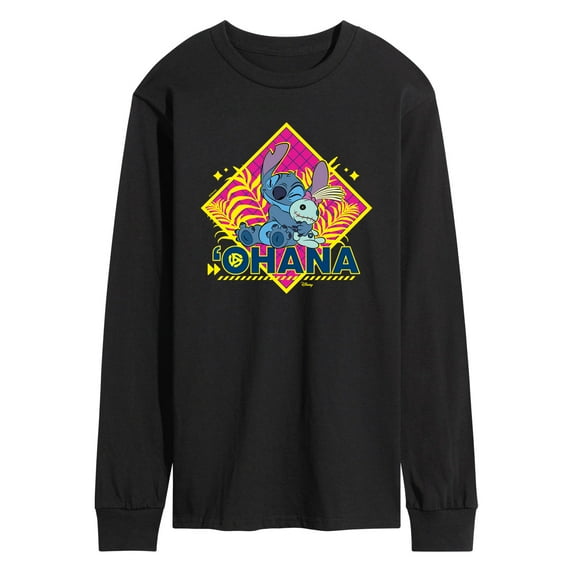 Disney - Lilo & Stitch - Ohana - Men's Long Sleeve T-Shirt