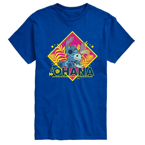 Disney - Lilo & Stitch - Ohana - Men's Short Sleeve Graphic T-Shirt