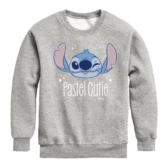 Disney - Lilo & Stitch - Pastel Cutie - Toddler & Youth Crewneck Fleece Sweatshirt