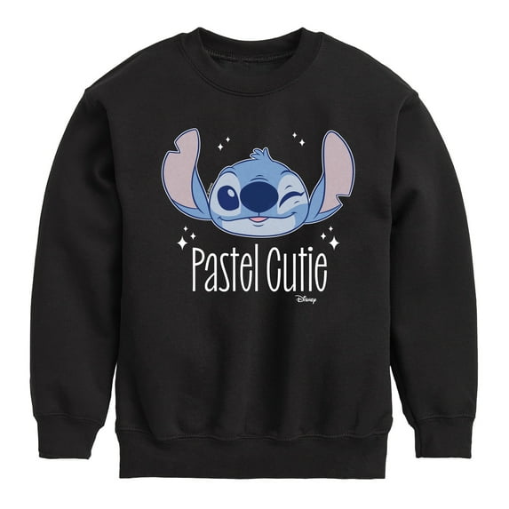 Disney - Lilo & Stitch - Pastel Cutie - Toddler & Youth Crewneck Fleece Sweatshirt