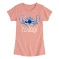 thumbnail image 1 of Disney - Lilo & Stitch - Pastel Cutie - Toddler & Youth Girls Short Sleeve Graphic T-Shirt, 1 of 5