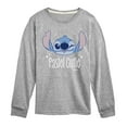 thumbnail image 1 of Disney - Lilo & Stitch - Pastel Cutie - Toddler & Youth Long Sleeve Graphic T-Shirt, 1 of 5