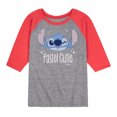 thumbnail image 1 of Disney - Lilo & Stitch - Pastel Cutie - Toddler & Youth Raglan Graphic T-Shirt, 1 of 6