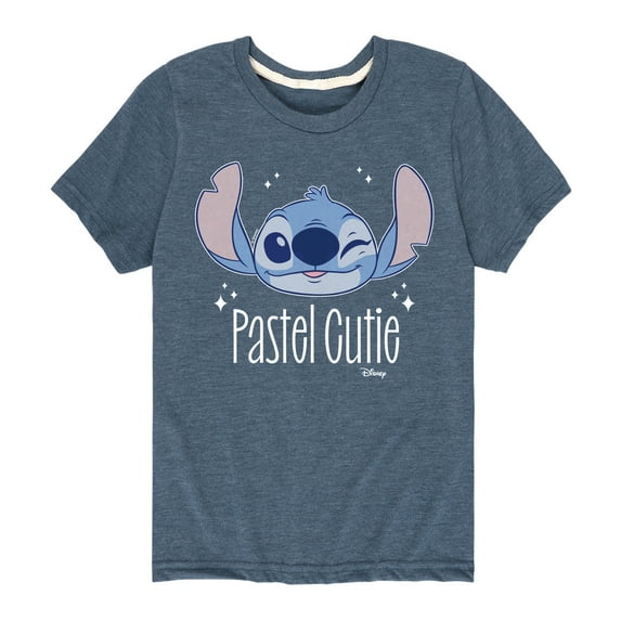 Disney - Lilo & Stitch - Pastel Cutie - Toddler & Youth Short Sleeve Graphic T-Shirt