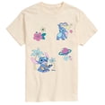 thumbnail image 1 of Disney - Lilo Stitch Patch Oversized - Men's Short Sleeve Graphic T-Shirt, 1 of 4