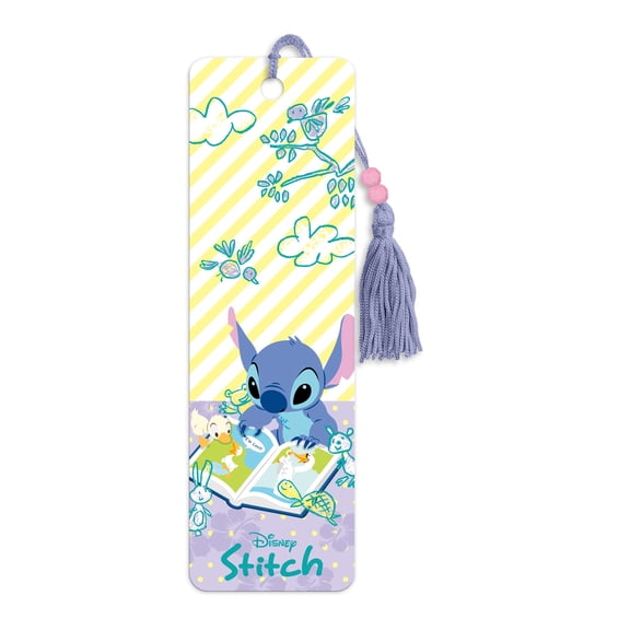 Disney Lilo & Stitch Premier Bookmark - Reading with Ducks Design