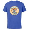 thumbnail image 1 of Disney Lilo & Stitch Retro Distressed Ukelele Birthday Mode - Short Sleeve Cotton T-Shirt for Adults - Customized-Royal Heather, 1 of 5