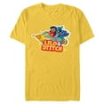 thumbnail image 1 of Disney Lilo & Stitch Rocket Ride - Short Sleeve Blended T-Shirt for Adults - Customized-Yellow, 1 of 5