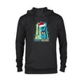 thumbnail image 1 of Disney Lilo & Stitch Seasons Greetings Holiday - Pullover Hoodie for Adults - Customized-Black, 1 of 5