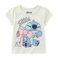 thumbnail image 1 of Disney Lilo & Stitch Short Sleeve T-Shirt (Girls), Sizes 4-10, 1 of 4