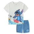 thumbnail image 1 of Disney Lilo & Stitch Short Sleeve T-Shirt and Mesh Short Set (Boys), 2 Piece Set, Sizes 4-12, 1 of 6