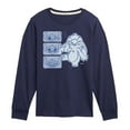 thumbnail image 1 of Disney - Lilo & Stitch - Sketch Drawing Of Stitch - Toddler & Youth Long Sleeve Graphic T-Shirt, 1 of 5