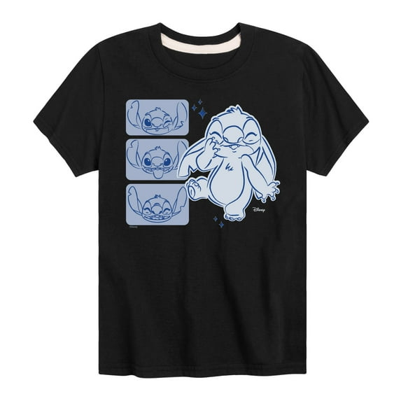 Disney - Lilo & Stitch - Sketch Drawing Of Stitch - Toddler & Youth Short Sleeve Graphic T-Shirt