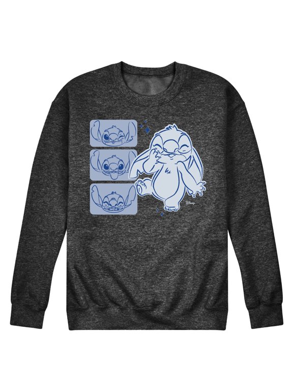 - Lilo & Stitch Men's Graphic Fleece Sweatshirt
