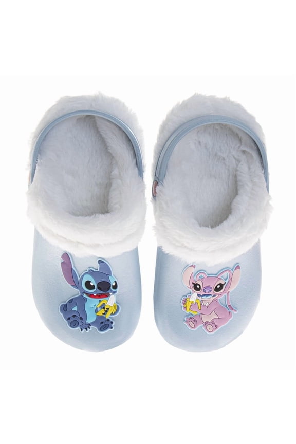 Lilo and Stitch Slip On Clogs , Light Blue, Size: 0405
