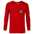 thumbnail image 1 of Disney Lilo & Stitch Small Pose - Long Sleeve T-Shirt for Men - Customized-New Red, 1 of 5