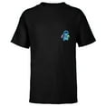 thumbnail image 1 of Disney Lilo & Stitch Small Pose - Short Sleeve T-Shirt for Kids - Customized-Black, 1 of 5