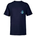 thumbnail image 1 of Disney Lilo & Stitch Small Pose - Short Sleeve T-Shirt for Kids - Customized-Navy, 1 of 5