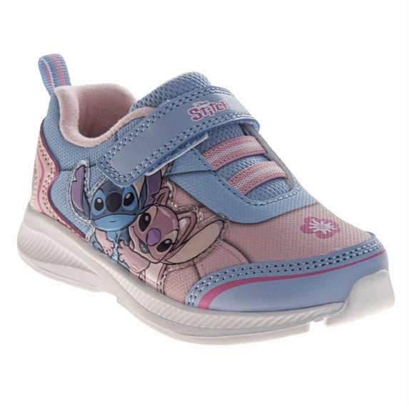 Disney Lilo and Stitch Sneakers (Little Kids), Blue Pink, Size: 12