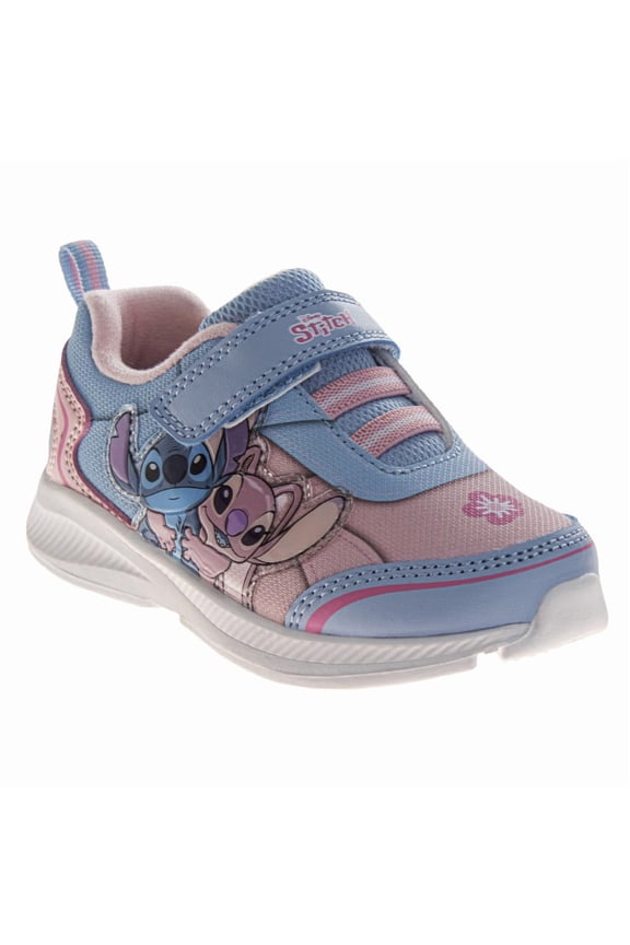 Lilo and Stitch Sneakers (Little Kids), Blue Pink, Size: 9