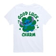thumbnail image 1 of Disney Lilo & Stitch - St. Patrick's Day - Good Luck Charm - Toddler & Youth Short Sleeve T-Shirt, 1 of 5