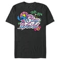 thumbnail image 1 of Disney Lilo & Stitch Stay Weird - Short Sleeve Blended T-Shirt for Adults -Customized-Dark Heather, 1 of 5