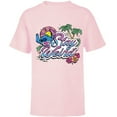 thumbnail image 1 of Disney Lilo & Stitch Stay Weird - Short Sleeve T-Shirt for Kids -Customized-Soft Pink, 1 of 5