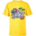 thumbnail image 1 of Disney Lilo & Stitch Stay Weird - Short Sleeve T-Shirt for Kids -Customized-Yellow, 1 of 5