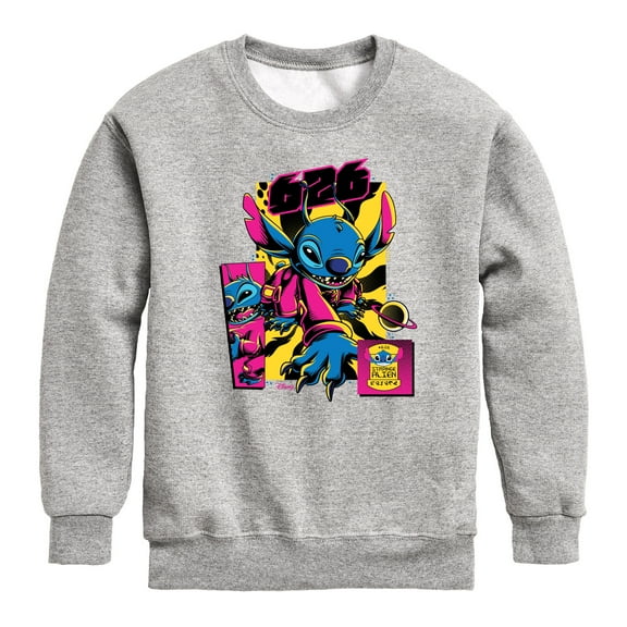 Disney - Lilo & Stitch - Stitch 626 Comic Page - Toddler & Youth Crewneck Fleece Sweatshirt