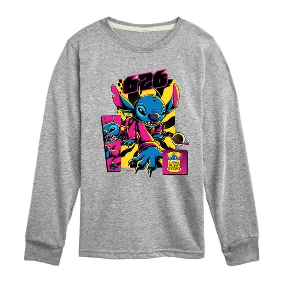 Disney - Lilo & Stitch - Stitch 626 Comic Page - Toddler & Youth Long Sleeve Graphic T-Shirt