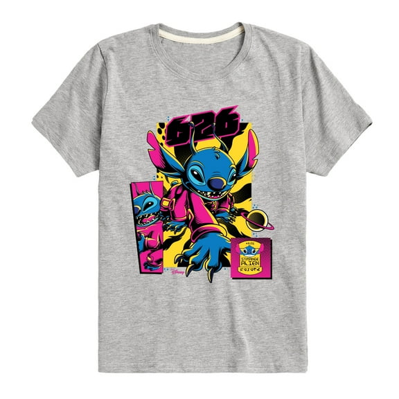 Disney - Lilo & Stitch - Stitch 626 Comic Page - Toddler & Youth Short Sleeve Graphic T-Shirt