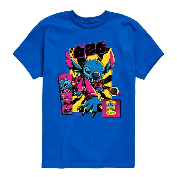 Disney - Lilo & Stitch - Stitch 626 Comic Page - Toddler & Youth Short Sleeve Graphic T-Shirt