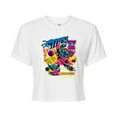 thumbnail image 1 of Disney - Lilo & Stitch - Stitch Comic Page - Juniors Cropped Cotton Blend T-Shirt, 1 of 5