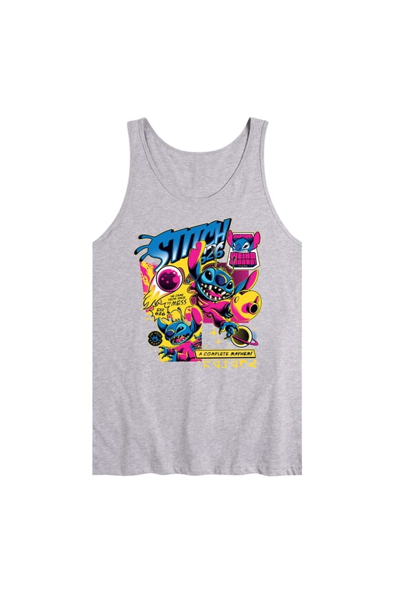 - Lilo & Stitch - Stitch Comic Page - Men's Jersey Tank Top