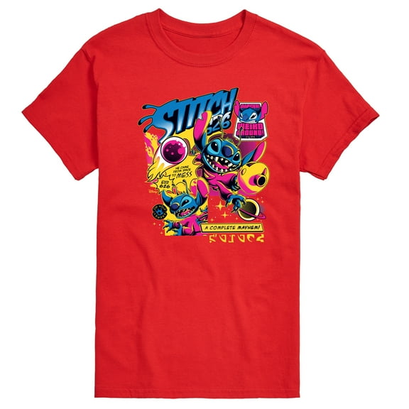 Disney - Lilo & Stitch - Stitch Comic Page - Men's Short Sleeve Graphic T-Shirt