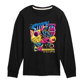 Disney - Lilo & Stitch Boys' Long Sleeve Graphic T-Shirt - Walmart.com