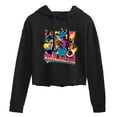 thumbnail image 1 of Disney - Lilo & Stitch - Stitch Flipped Comic Page - Juniors Cropped Pullover Hoodie, 1 of 5