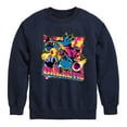 thumbnail image 1 of Disney - Lilo & Stitch - Stitch Flipped Comic Page - Toddler & Youth Crewneck Fleece Sweatshirt, 1 of 5