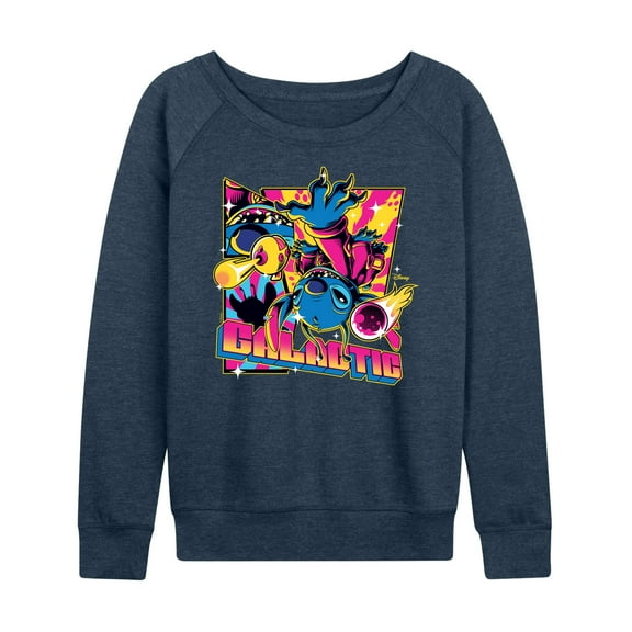 Disney - Lilo & Stitch - Stitch Flipped Comic Page - Women's Lightweight French Terry Long Sleeve Shirt