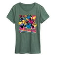 thumbnail image 1 of Disney - Lilo & Stitch - Stitch Flipped Comic Page - Women's Short Sleeve Graphic T-Shirt, 1 of 6