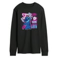 thumbnail image 1 of Disney - Lilo & Stitch - Stitch Grid - Men's Long Sleeve T-Shirt, 1 of 5