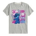 thumbnail image 1 of Disney - Lilo & Stitch - Stitch Grid - Toddler & Youth Short Sleeve Graphic T-Shirt, 1 of 5