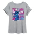 thumbnail image 1 of Disney - Lilo & Stitch - Stitch Grid - Women's Oversized T-Shirt, 1 of 5
