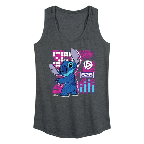 Disney - Lilo & Stitch - Stitch Grid - Women's Racerback Tank Top