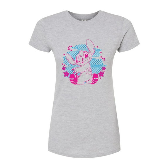 Disney - Lilo & Stitch - Stitch Haze - Juniors Fitted Graphic T-Shirt