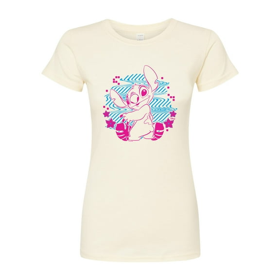 Disney - Lilo & Stitch - Stitch Haze - Juniors Fitted Graphic T-Shirt