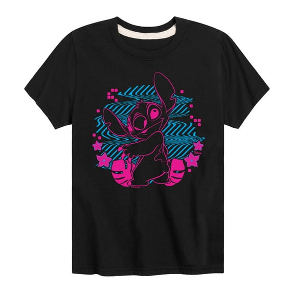 Disney - Lilo & Stitch - Stitch Haze - Toddler & Youth Short Sleeve Graphic T-Shirt